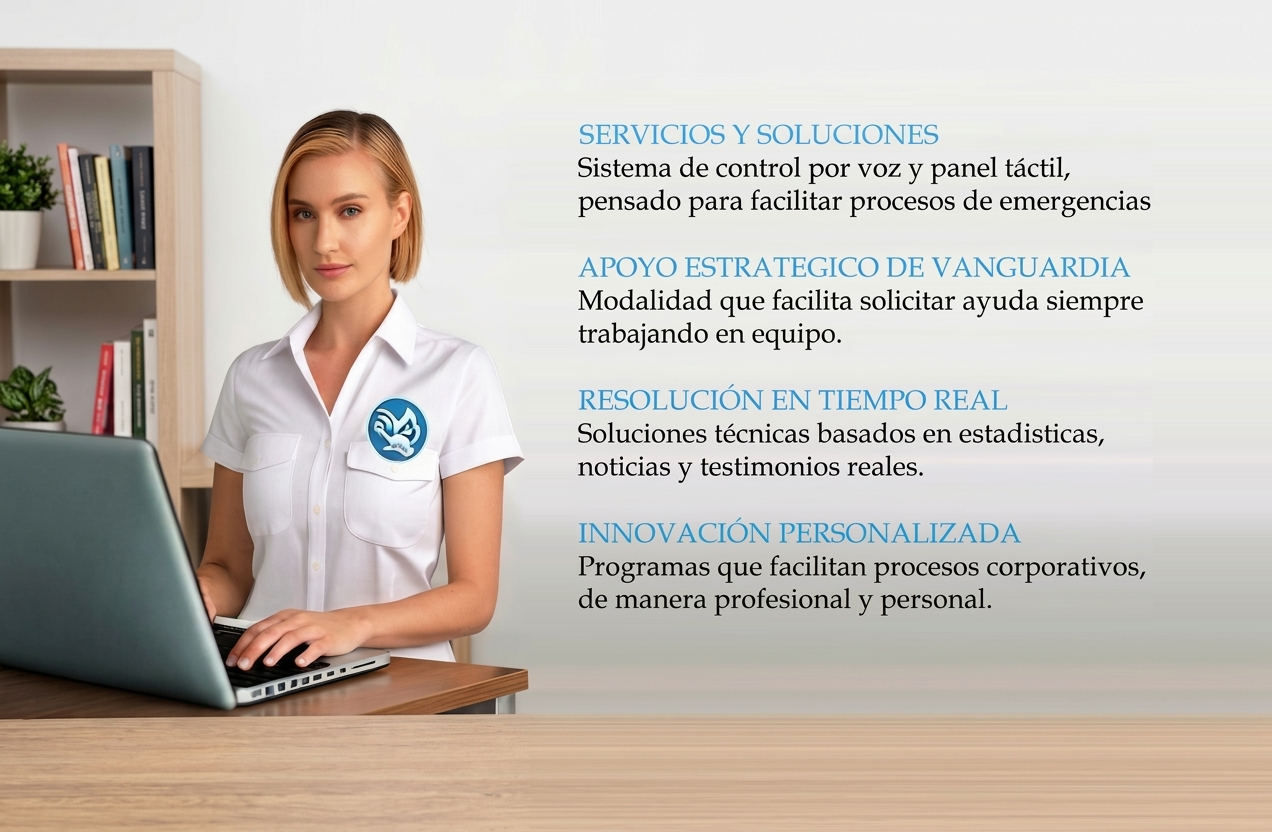 Experta feliz enviando alerta con SARI